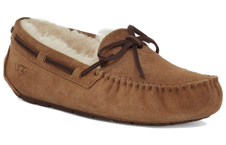 Shop （女性）UGG Dakota 栗色拖鞋 1107949-CHE