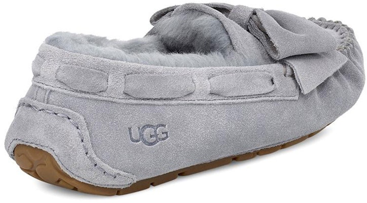 (Women) UGG Dakota Suede Bow Slipper 'Grey Geyser' 1106552-GYS Shop (Women) UGG Dakota Suede Bow Slipper 'Grey Geyser' 1106552-GYS