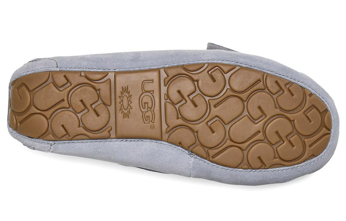Details for (W) UGG Dakota Chaussons en Suède avec Nœud ''Gris Geyser'' 1106552-GYS