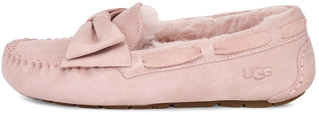 (Women) UGG Dakota Suede Bow Slipper 'Pink Crystal' 1106552-PCRY Buy (Women) UGG Dakota Suede Bow Slipper 'Pink Crystal' 1106552-PCRY