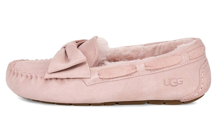 (Women) UGG Dakota Suede Bow Slipper 'Pink Crystal' 1106552-PCRY