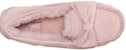 (W) UGG Dakota Suede Bow Selipar 'Kristal Merah Jambu' 1106552-PCRY
