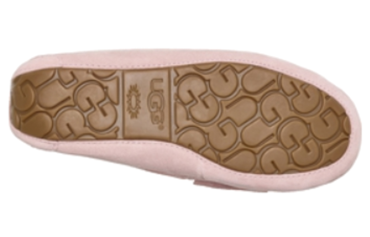 Details for (W) UGG Dakota Suede Bow Selipar 'Kristal Merah Jambu' 1106552-PCRY