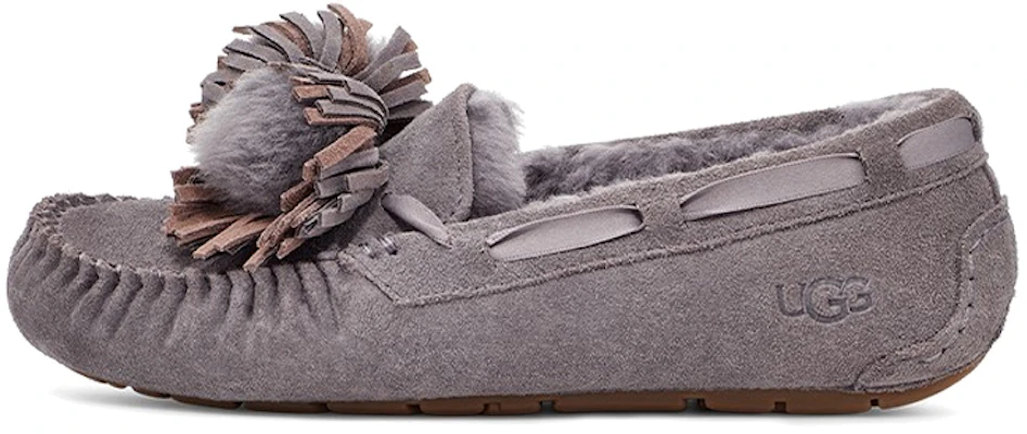 (W) UGG Dakota Tassles 'Shade' Kasut Lelaki/Wanita Slip On Bergaya 1124031-SHA Buy (W) UGG Dakota Tassles 'Shade' Kasut Lelaki/Wanita Slip On Bergaya 1124031-SHA