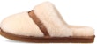 (W) UGG Kasut Selesa Fesyen Slide 'Putih Semula Jadi' 1017549-NAT