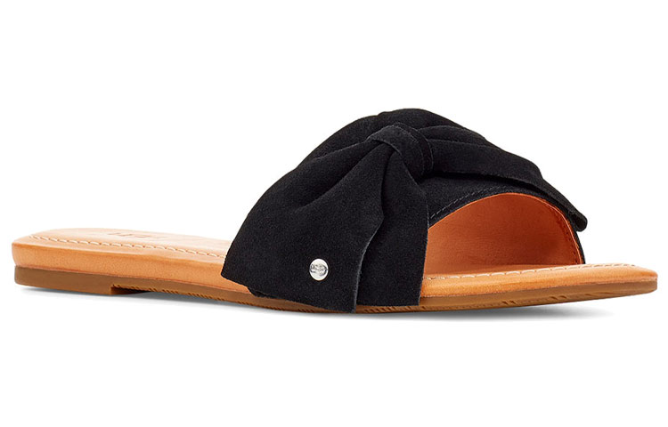 (W) UGG Deanne Black Slippers 圖 3