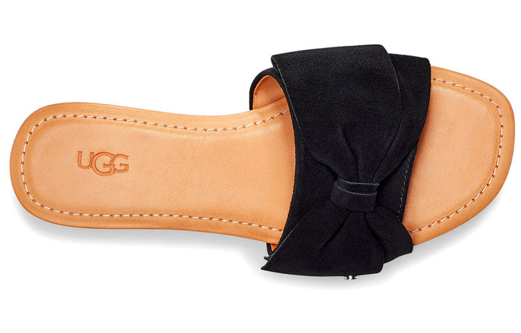 (W) UGG Deanne Black Slippers 圖 4