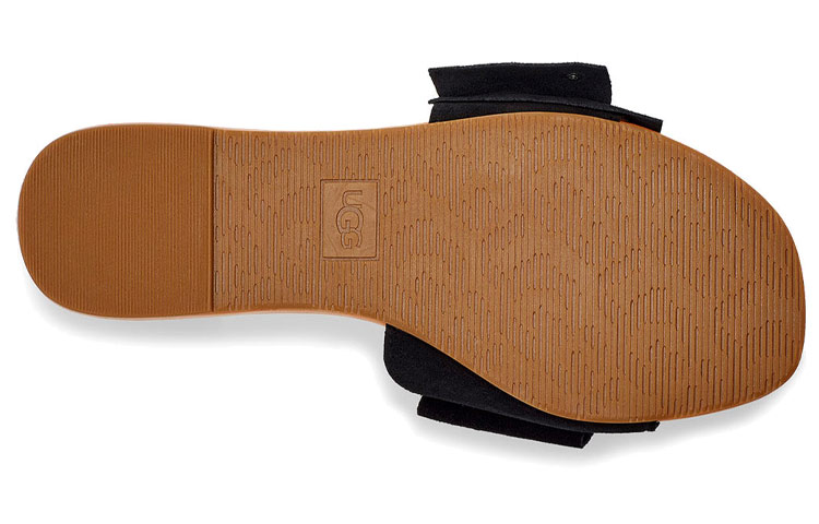 (W) UGG Deanne Black Slippers 圖 6