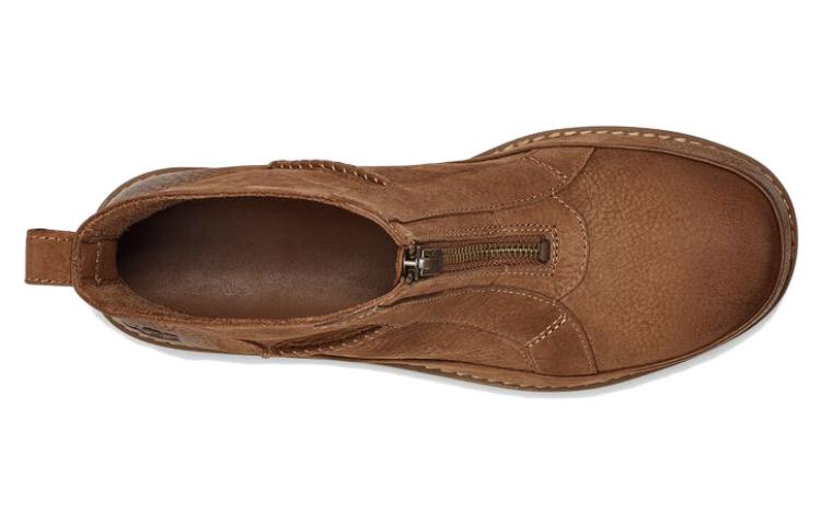 Shop (W) UGG Dekomponiert Front Zip Kurzstiefel 1130732-CHE
