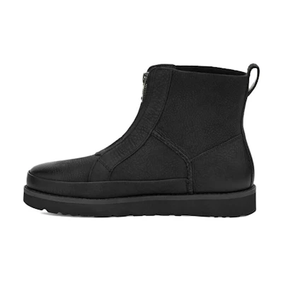 (W) UGG Deconstructed Front Zip Short 'Black'
