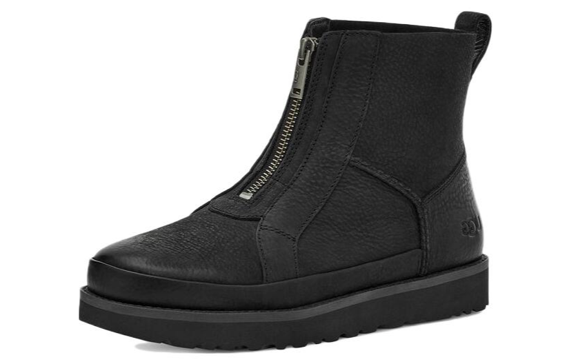 Order (W) UGG Dekonstruierte Front Reißverschluss Kurz ''Schwarz'' 1130732-BLK