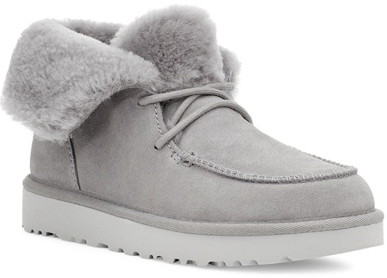UGG Diara 復古風格帶毛邊雪地靴 女款 淺灰色 Lookbook UGG Diara 復古風格帶毛邊雪地靴 女款 淺灰色