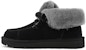(W) UGG Diara Lacing Fleece Berbulu Hitam 1113090-BLK