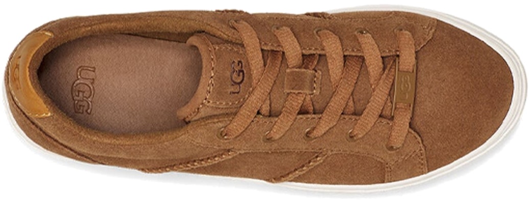 UGG Dinal 舒適透氣 低筒休閒板鞋 女款 栗色 Shop UGG Dinal 舒適透氣 低筒休閒板鞋 女款 栗色