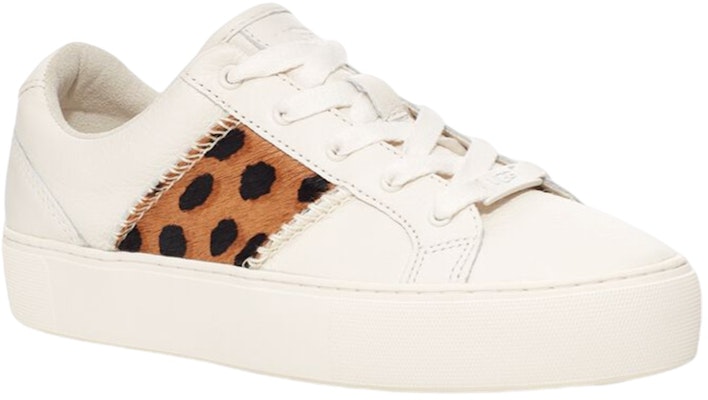 (W) 어그 디날레 레오파드 로우탑 스니커즈 (화이트) 1131272-WLBT Shop (W) 어그 디날레 레오파드 로우탑 스니커즈 (화이트) 1131272-WLBT