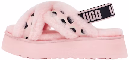 (Women) UGG DISCO 'Pink Black' 1128213-PSLP (Women) UGG DISCO 'Pink Black' 1128213-PSLP