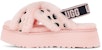 (W) UGG Disco Slide 'Cetakan Haiwan Merah Jambu' 1129370-PSLP
