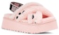(W) UGG Disco Slide 'Cetakan Haiwan Merah Jambu' 1129370-PSLP