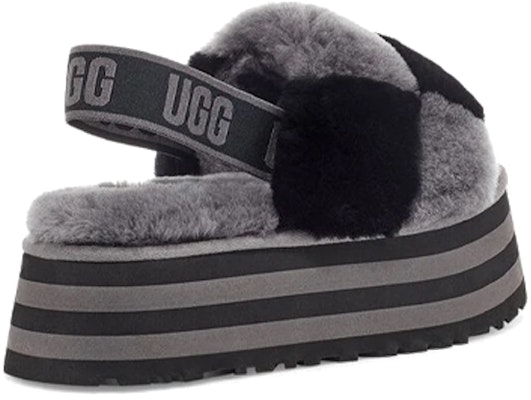 (W) UGG Disco Checker Slide 'Hitam Abu-abu' 1113490-BDGRY Purchase (W) UGG Disco Checker Slide 'Hitam Abu-abu' 1113490-BDGRY