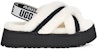 (W) UGG Disco 'Selipar Fesyen Hangat Bulu Bebiri - Putih' 1121550-WHT