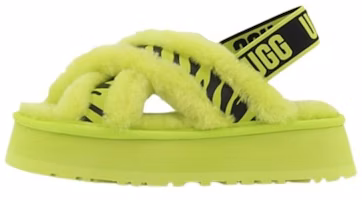 (Women) UGG Disco Cross Slide 'Animalia Green' 1128213-KLM (Women) UGG Disco Cross Slide 'Animalia Green' 1128213-KLM