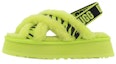 Buy (W) UGG Disco Cross Slide 'Animalia Green' - Selipar Fesyen Hijau Animalia 1128213-KLM