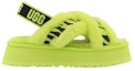 Order (W) UGG Disco Cross Slide 'Animalia Green' - Selipar Fesyen Hijau Animalia 1128213-KLM