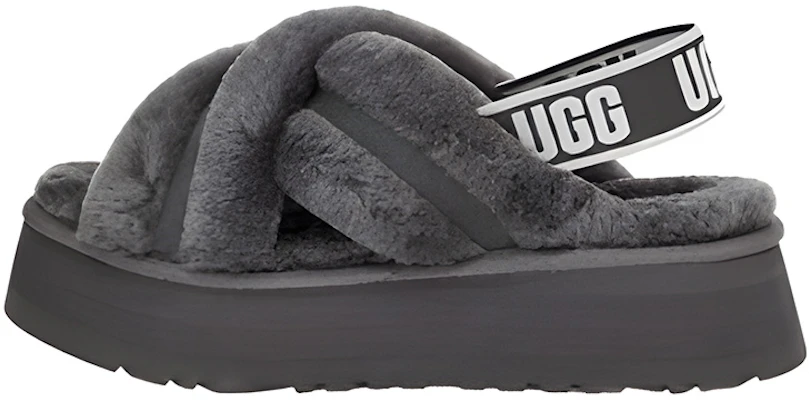 (W) UGG 디스코 슬라이드 '그레이' (UGG Disco Slide 'Grey') 1121550-CHRC Buy (W) UGG 디스코 슬라이드 '그레이' (UGG Disco Slide 'Grey') 1121550-CHRC