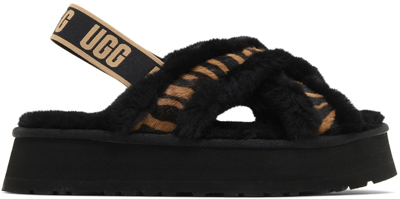 (W) UGG Disco Cross Slide 'Motif Harimau' 1127072-LBTT Buy (W) UGG Disco Cross Slide 'Motif Harimau' 1127072-LBTT