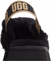 Cheap UGG DISCO 交叉滑行虎紋版 羊皮毛一體 舒適休閒 拖鞋 女款 棕色