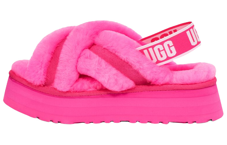(Women) UGG Disco Cross Slide Taffy 'Pink' 1121550-TYPN