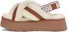 Buy (W) UGG Disco Cross Slides 'Chestnut' - Selipar Silang UGG Warna Chestnut 1121550-CHE