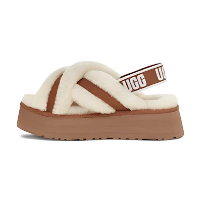 (W) UGG Disco Cross Slides 'Chestnut'