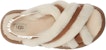 (W) UGG Disco Cross Slides 'Chestnut' - Selipar Silang UGG Warna Chestnut 1121550-CHE