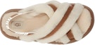 Lookbook (W) UGG Disco Cross Slides 'Chestnut' - Selipar Silang UGG Warna Chestnut 1121550-CHE