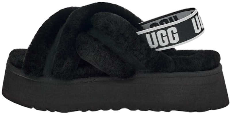 (W) UGG Disco Cross Slide 'Hitam' 1121550-BLK Buy (W) UGG Disco Cross Slide 'Hitam' 1121550-BLK