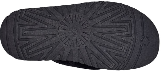 UGG DISCO 羊皮羊毛一體 舒適厚底交叉 拖鞋 女款 黑色 Purchase UGG DISCO 羊皮羊毛一體 舒適厚底交叉 拖鞋 女款 黑色