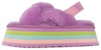 (W) UGG Disco Knot Slide 'Pink Lavender' - Selipar Ikat UGG 'Pink Lavender' 1126383-WDF