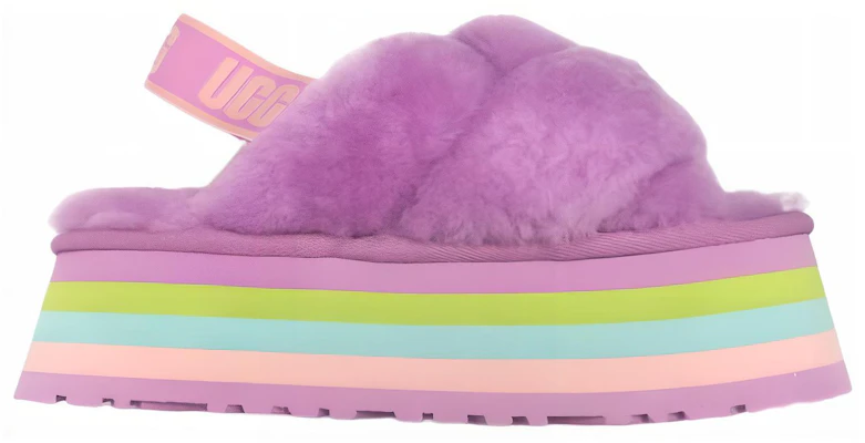 (W) UGG Disco Knot Slide ''Pink Lavender'' Dames Slippers 1126383-WDF Order (W) UGG Disco Knot Slide ''Pink Lavender'' Dames Slippers 1126383-WDF