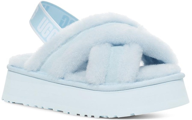 UGG DISCO 雙層牛皮 舒適簡約 時尚涼拖 女款 克里克藍色 Order UGG DISCO 雙層牛皮 舒適簡約 時尚涼拖 女款 克里克藍色