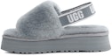 Buy (W) UGG Disco Slide Kasut Slipper Selesa Tapak Tebal Kelabu 1112258-AFG