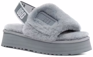 (W) UGG迪斯科灰色厚底舒适休闲拖鞋 1112258-AFG Lookbook (W) UGG迪斯科灰色厚底舒适休闲拖鞋 1112258-AFG