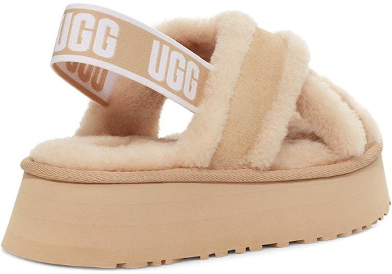 UGG DISCO 二層牛皮 舒適簡約 時尚涼拖 女款 淺灰褐色 Shop UGG DISCO 二層牛皮 舒適簡約 時尚涼拖 女款 淺灰褐色