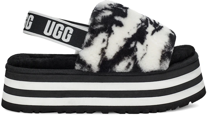 (W) UGG Disco Slide ''Marmer Zwart'' 1122032-BLK Order (W) UGG Disco Slide ''Marmer Zwart'' 1122032-BLK