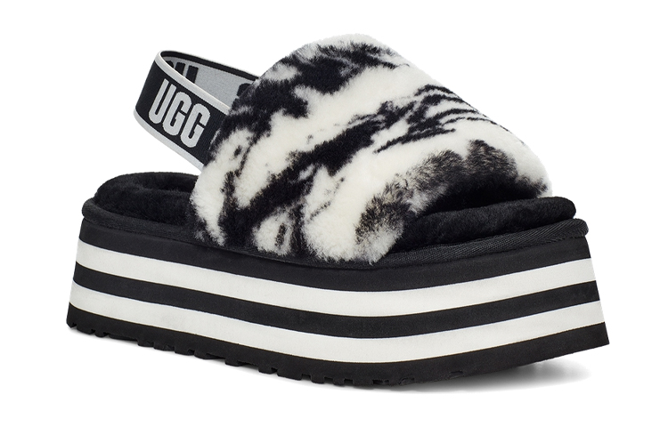 Lookbook (W) UGG Disco Slide ''Marmer Zwart'' 1122032-BLK