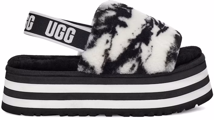 (W) UGG 디스코 슬라이드 '블랙 마블' 1122032-BLK Order (W) UGG 디스코 슬라이드 '블랙 마블' 1122032-BLK