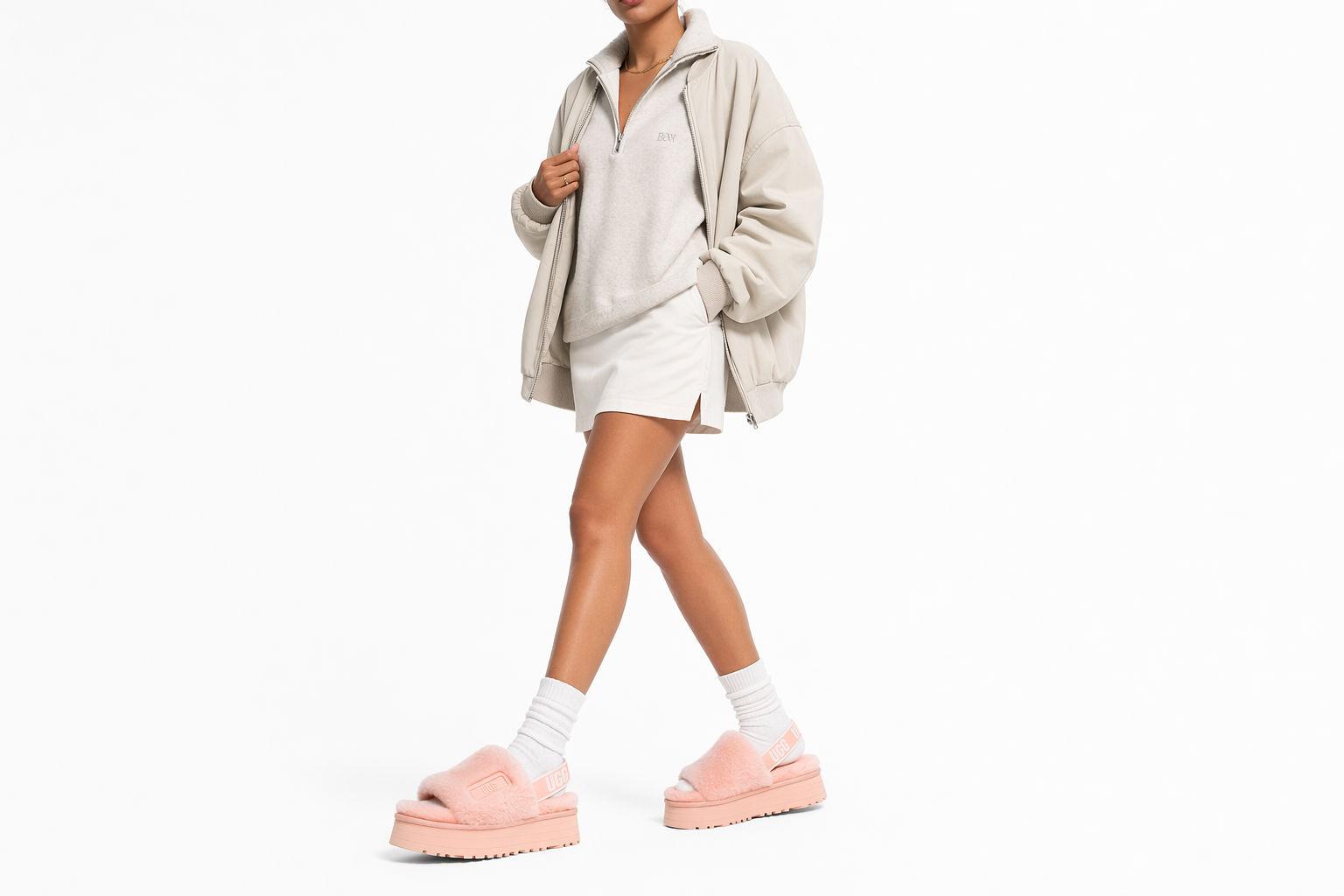 Order (Women) UGG Disco Slide 'Pink' 1112258-PDS