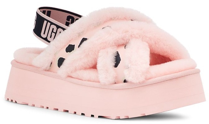 (W) UGG Disco Slide 'Cetakan Haiwan Merah Jambu' 1129370-PSLP Order (W) UGG Disco Slide 'Cetakan Haiwan Merah Jambu' 1129370-PSLP