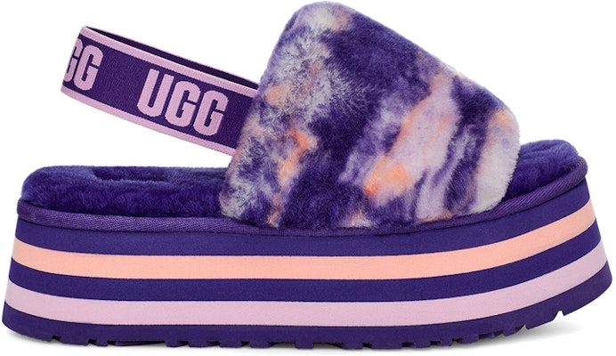 (W) UGG ディスコマーブルスライド (バイオレットナイト) 1122032-VNGH Order (W) UGG ディスコマーブルスライド (バイオレットナイト) 1122032-VNGH