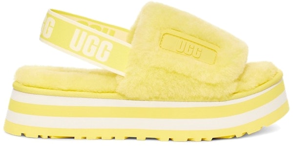 (W) Zapatillas UGG Disco Slide Suela Gruesa Amarillas. 1112258-MRT Order (W) Zapatillas UGG Disco Slide Suela Gruesa Amarillas. 1112258-MRT